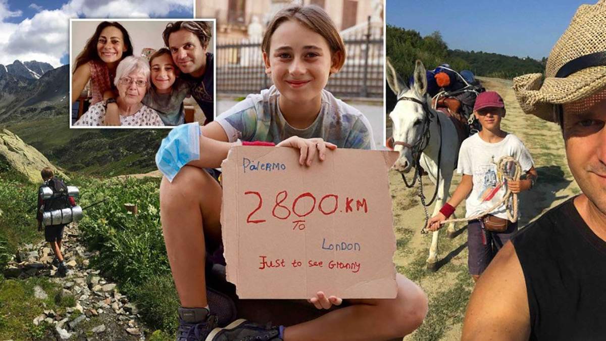 Пішки з Італії до Великої Британії: подорож батька з сином – фото Пішки з Італії до Великої Британії: подорож батька з сином – фото
