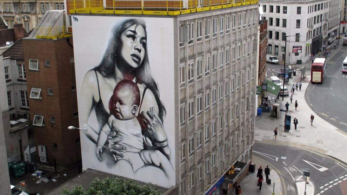Трактовка 5 самых известных муралов в мире - фото, видео Трактовка 5 самых известных муралов в мире - фото, видео
