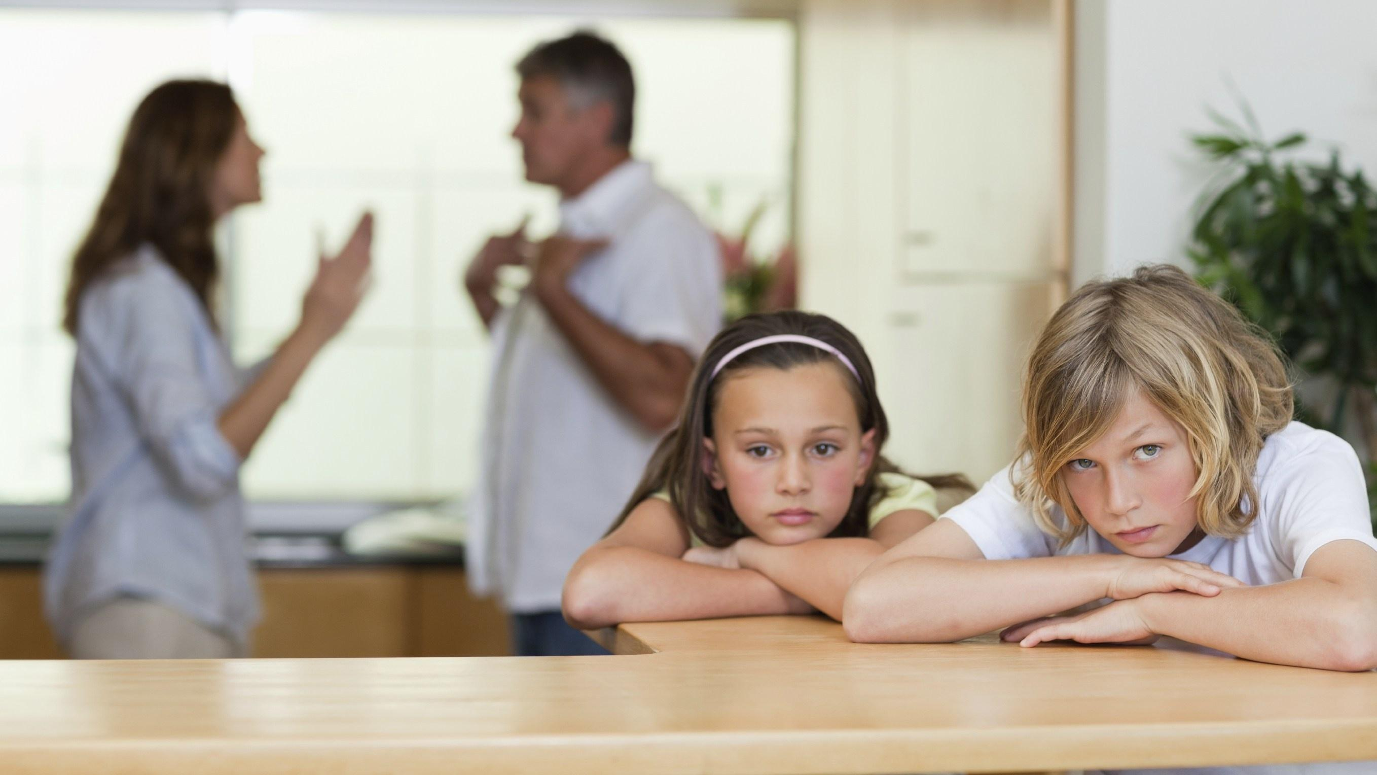 Развод приводит к развитию опасной болезни у детей