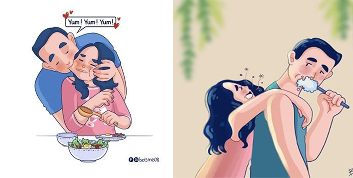 Ілюстрації, в яких ви впізнаєте себе: художниця зобразила кумедні моменти в стосунках пар Ілюстрації, в яких ви впізнаєте себе: художниця зобразила кумедні моменти в стосунках пар