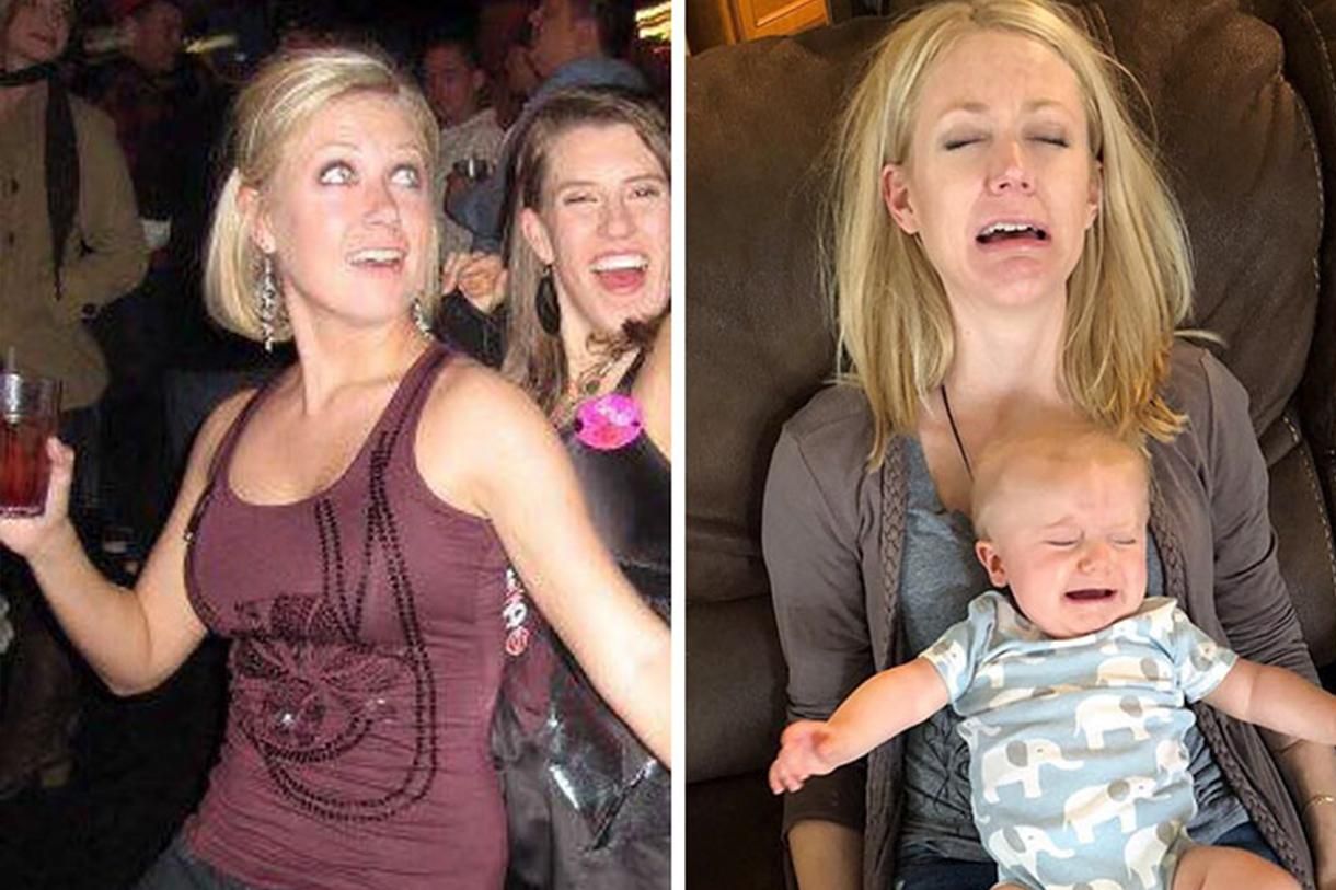 Як змінюється життя після народження дитини: кумедні фото батьків Як змінюється життя після народження дитини: кумедні фото батьків