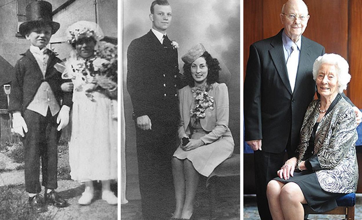 Вічне кохання: сімейні пари зробили однакові фото через десятки років