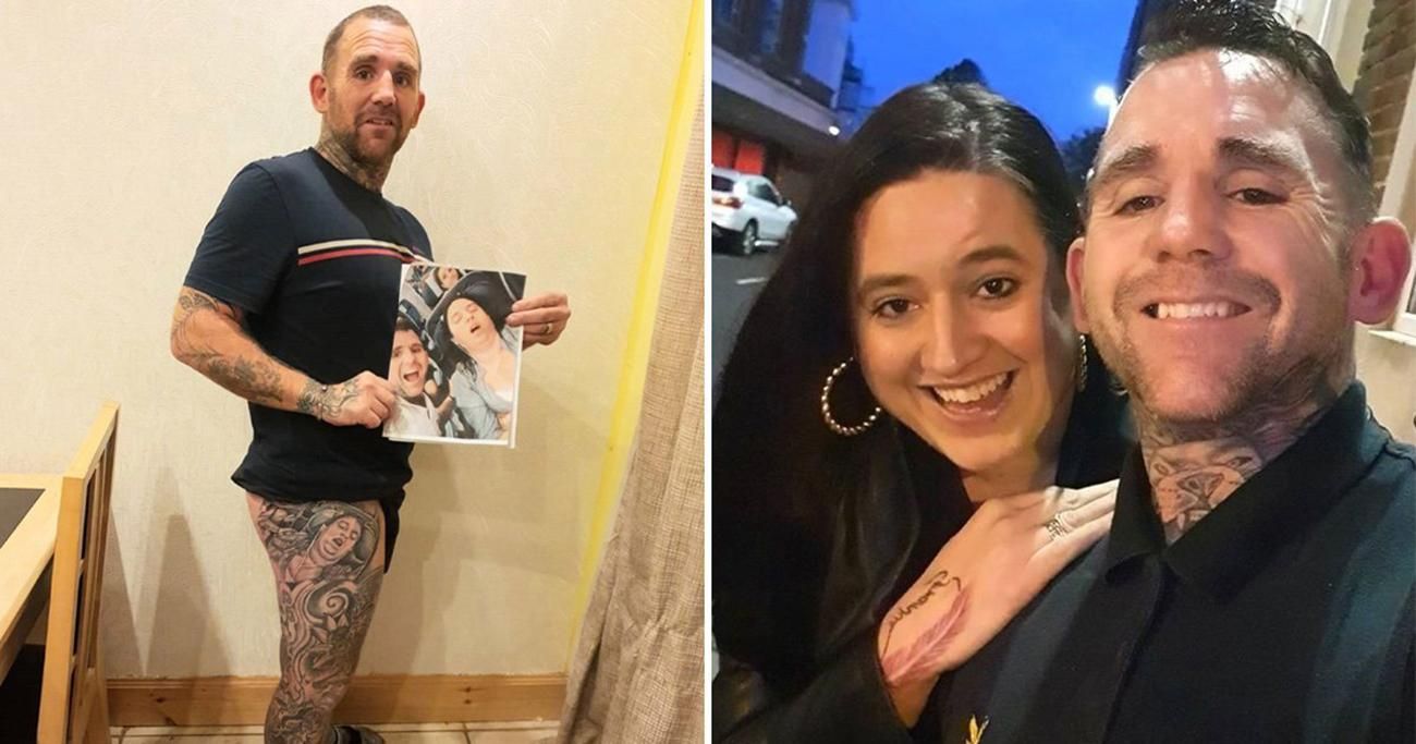 Мужчина сделал тату с лицом жены, но его стыдно показывать людям: фото