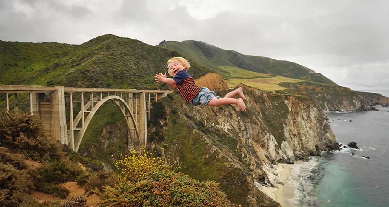 Тато зробив неймовірну фотосесію для сина, який літає на світлинах: захопливі фото