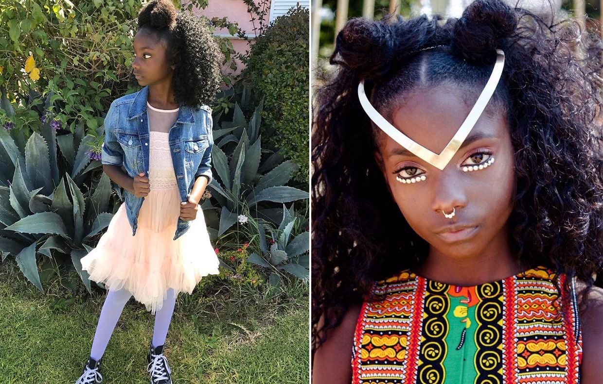 10-річна дівчинка запустила власну лінію одягу для боротьби з расизмом: фото