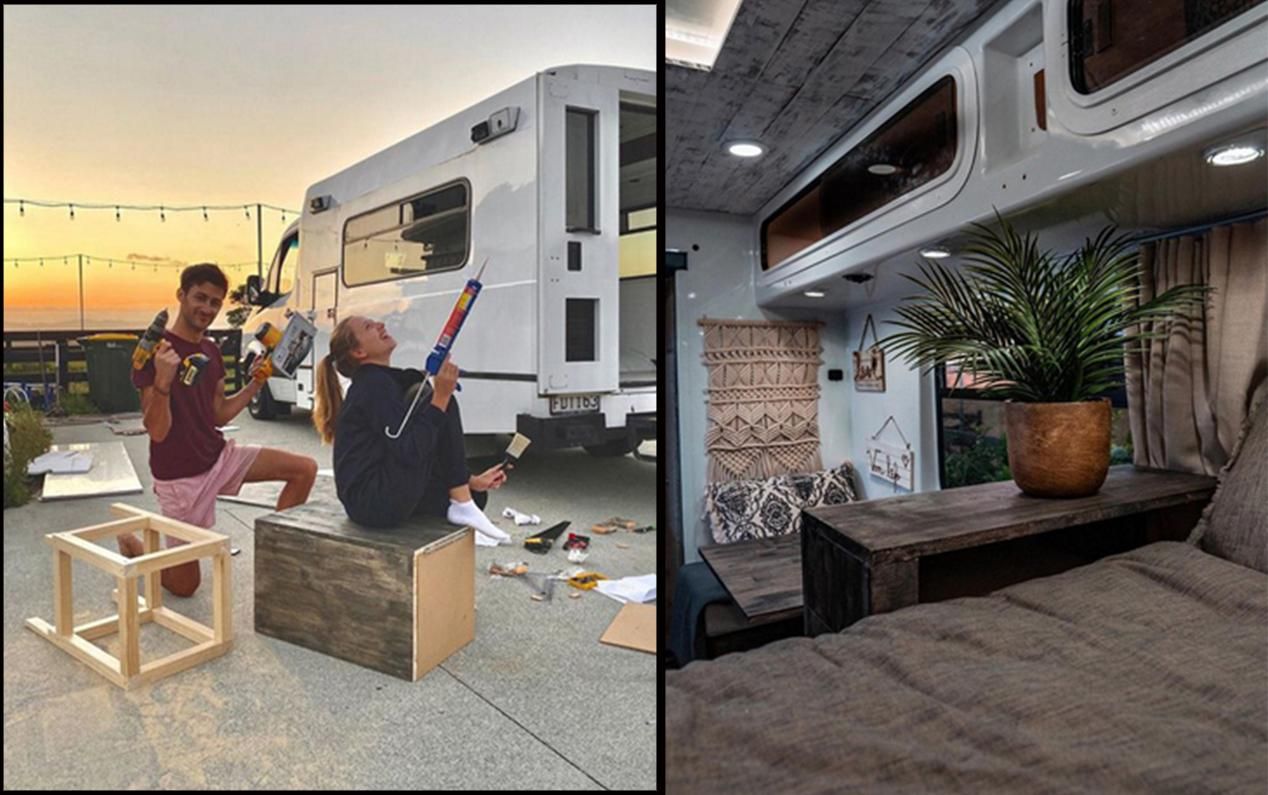 Пара перетворила стару машину швидкої допомоги в неймовірний будинок на колесах: відео Пара перетворила стару машину швидкої допомоги в неймовірний будинок на колесах: відео