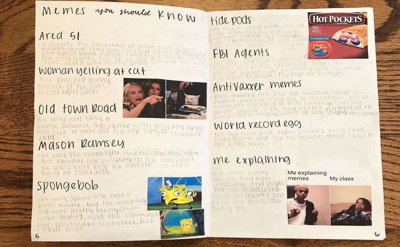 Донька зробила для тата посібник з мемів, який варто прочитати всім дорослим Донька зробила для тата посібник з мемів, який варто прочитати всім дорослим