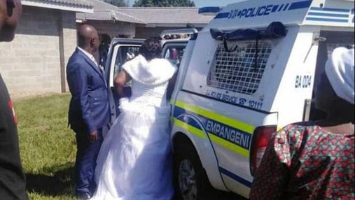 Пара устроила свадьбу на карантине: их арестовали в тот же день – фото