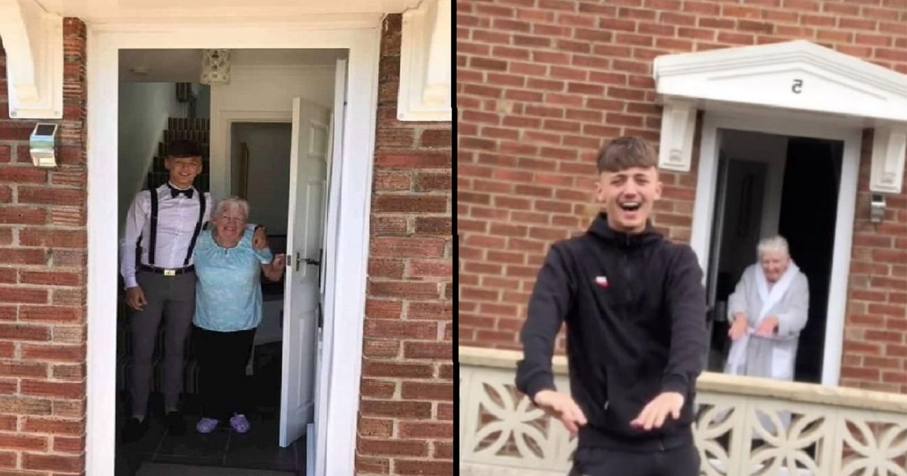 Підліток навчив свою бабусю популярному танцю в TikTok: миле відео Підліток навчив свою бабусю популярному танцю в TikTok: миле відео