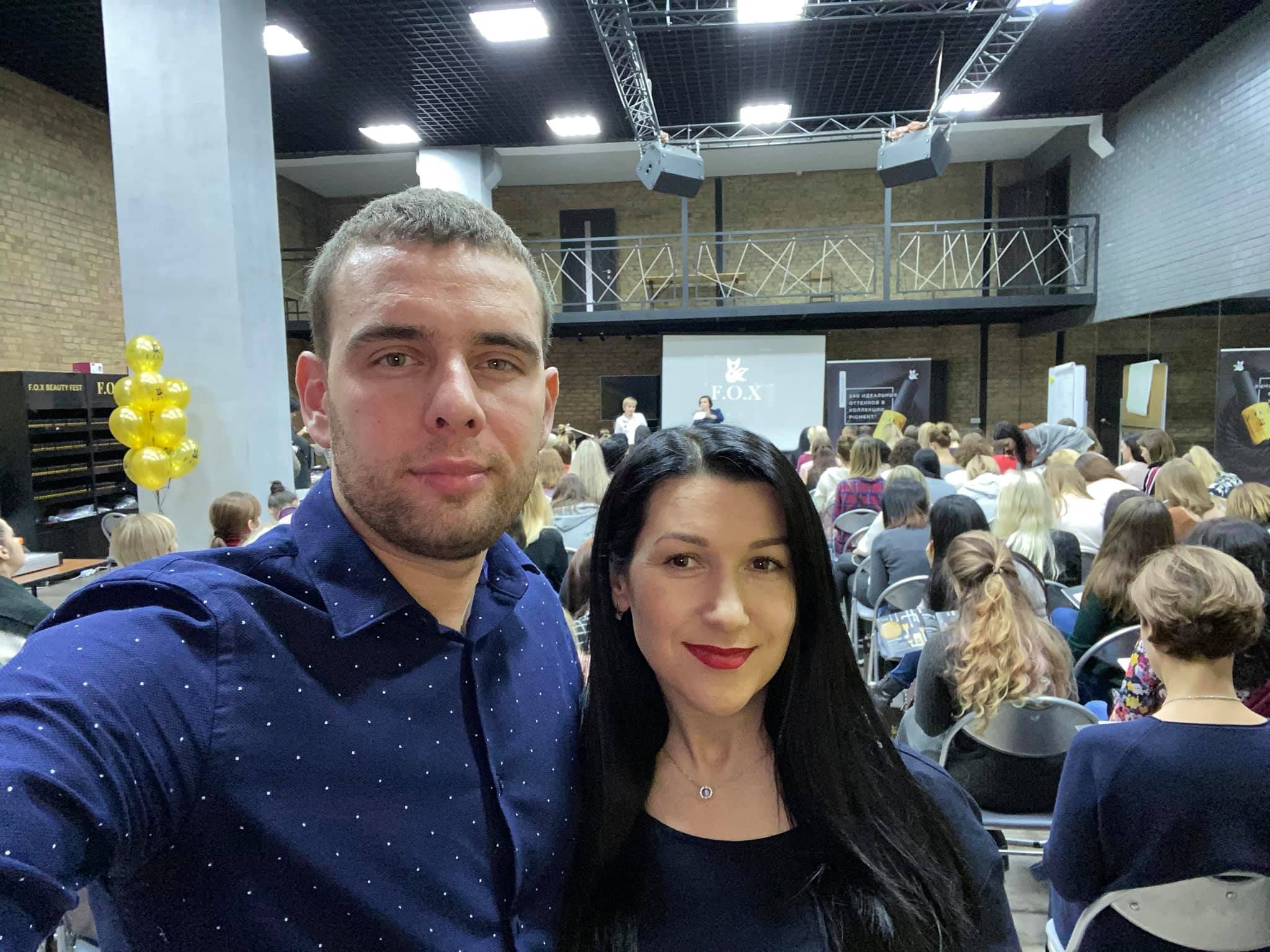 Тетяна Скорнякова з чоловіком Сергієм