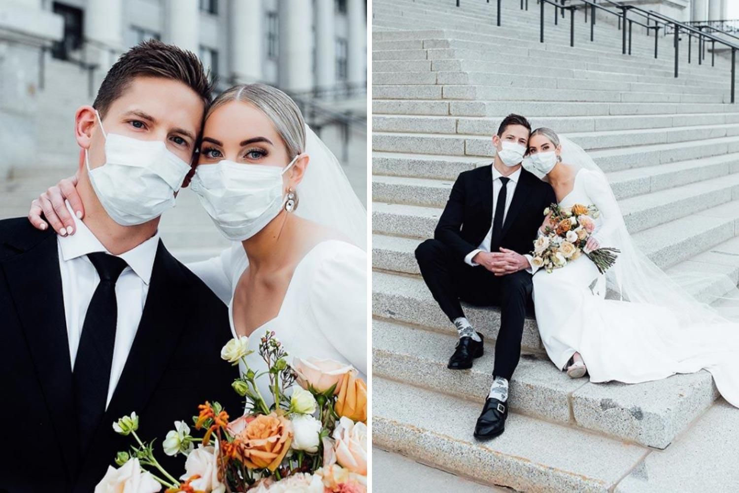 Свадьба во времена карантина Свадьба во времена карантина