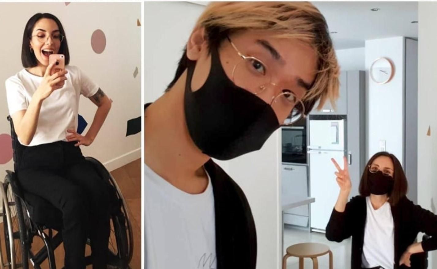 Влюбленные впервые встретились лично Влюбленные впервые встретились лично