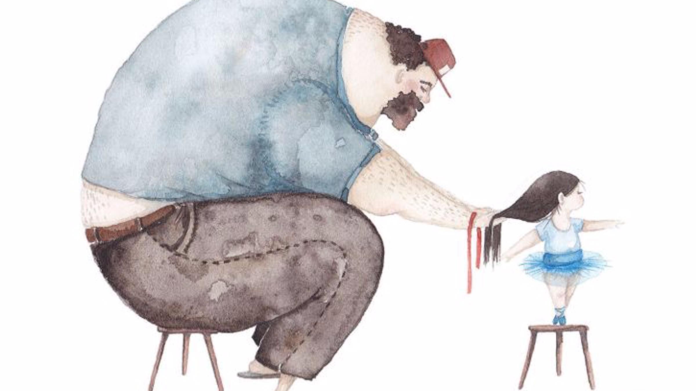 Связь отца с дочерью: фото иллюстраций талантливой художницы Soosh Связь отца с дочерью: фото иллюстраций талантливой художницы Soosh