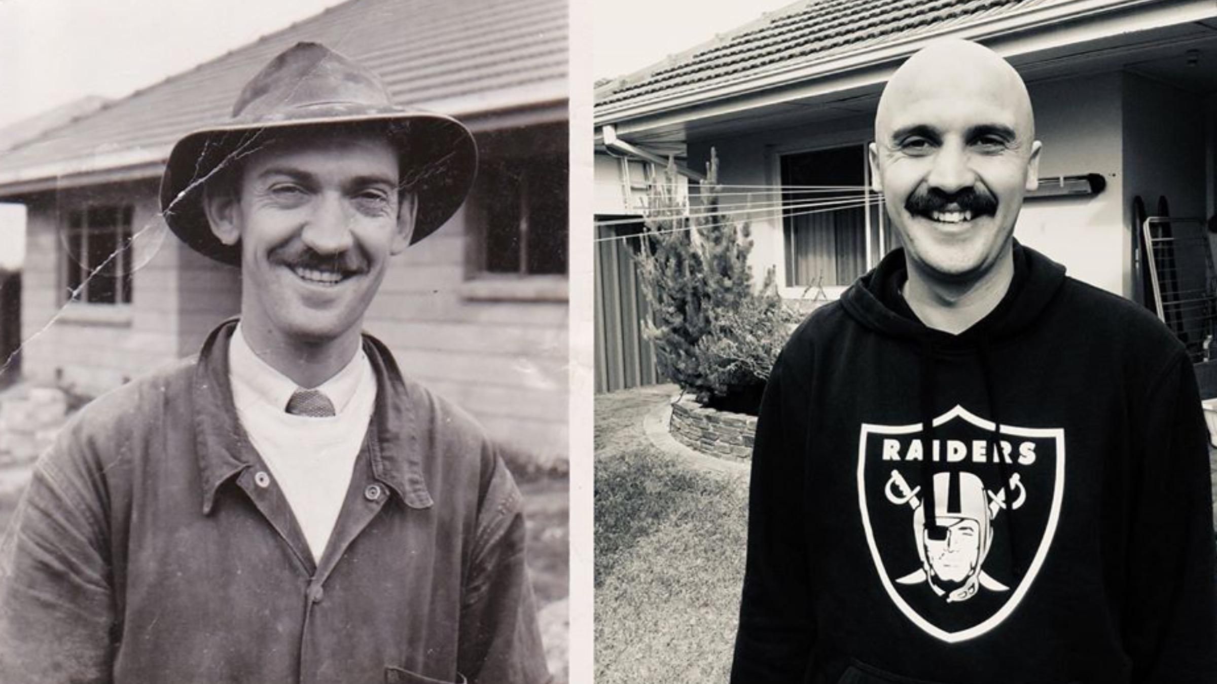 Складно повірити, що це дві різні людини: внук порівняв себе з дідусем Складно повірити, що це дві різні людини: внук порівняв себе з дідусем