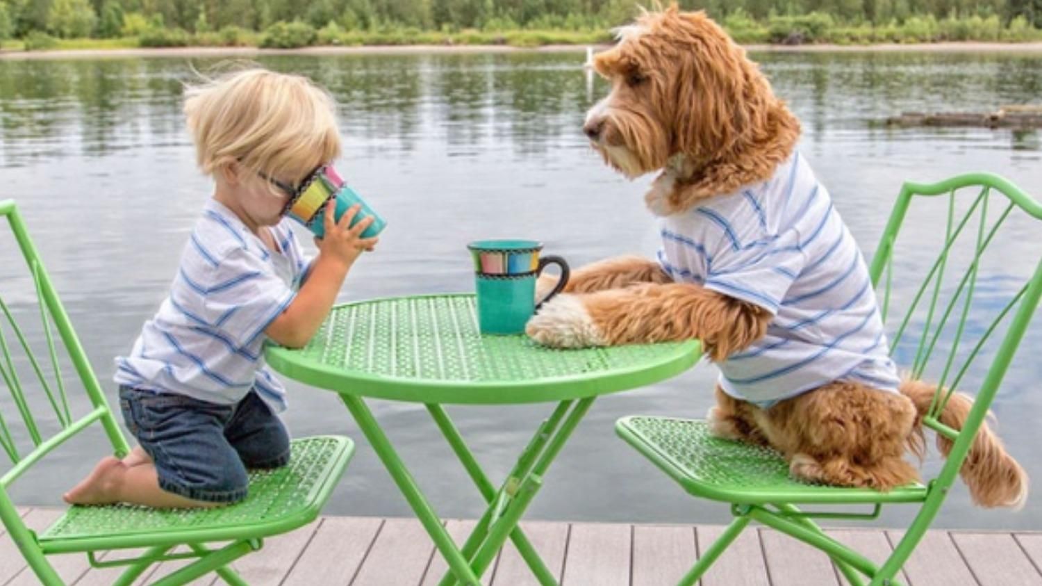Дружба між прийомним хлопчиком та його собакою: зворушливі фото