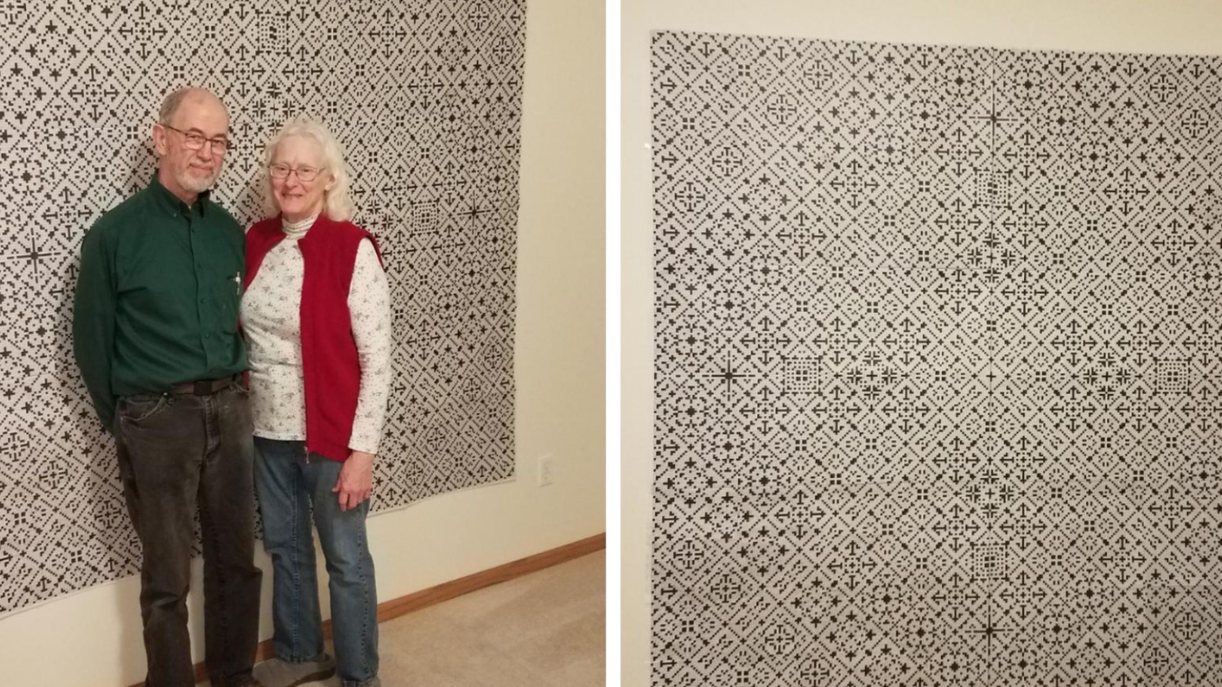 Син подарував батькам гігантський кросворд: фото Син подарував батькам гігантський кросворд: фото