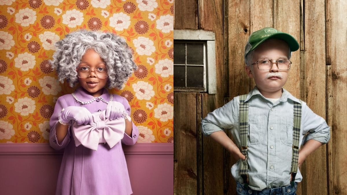 Фотограф зістарив дітей для неординарного проєкту: які вийшли кадри Фотограф зістарив дітей для неординарного проєкту: які вийшли кадри