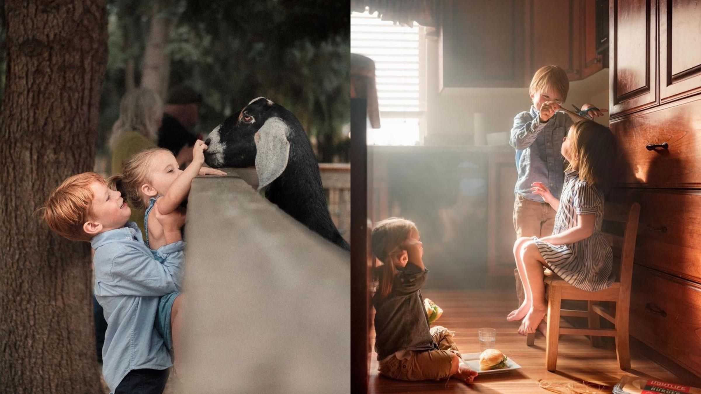 Світ очима дитини: батько 4 малюків робить вражаючі кадри їх життя Світ очима дитини: батько 4 малюків робить вражаючі кадри їх життя