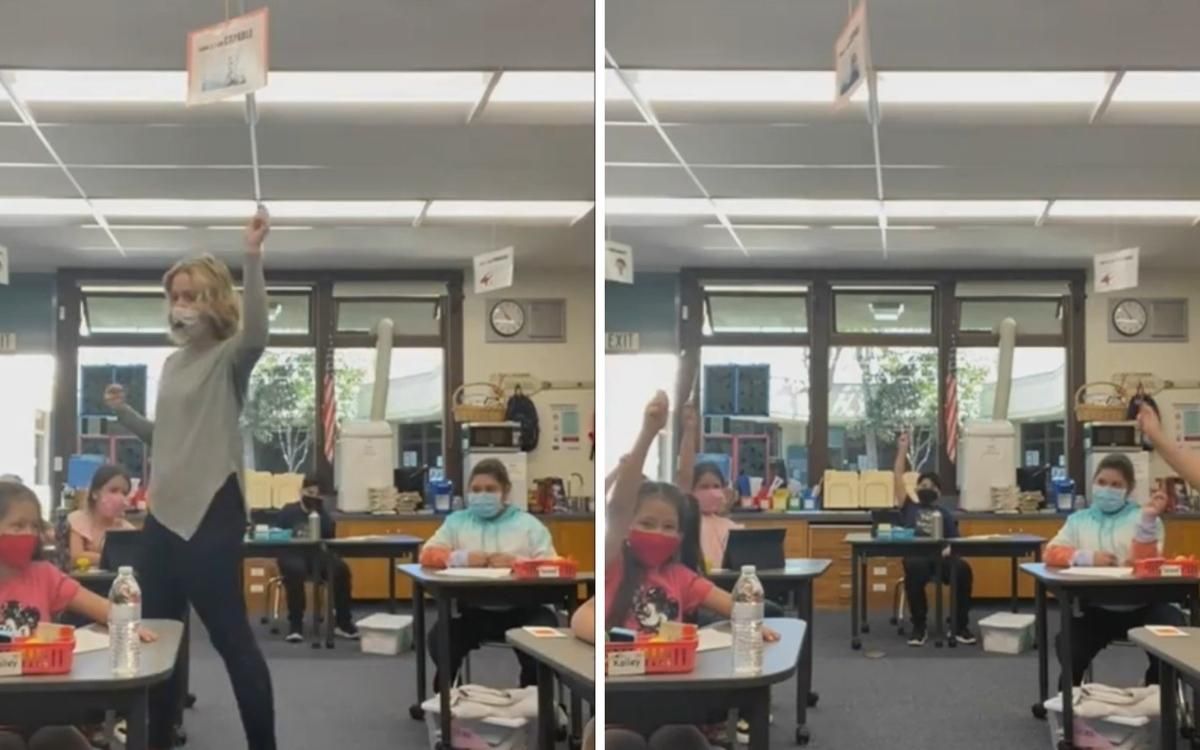 Учительница оригинально вдохновляет учеников: какой метод помогает Учительница оригинально вдохновляет учеников: какой метод помогает