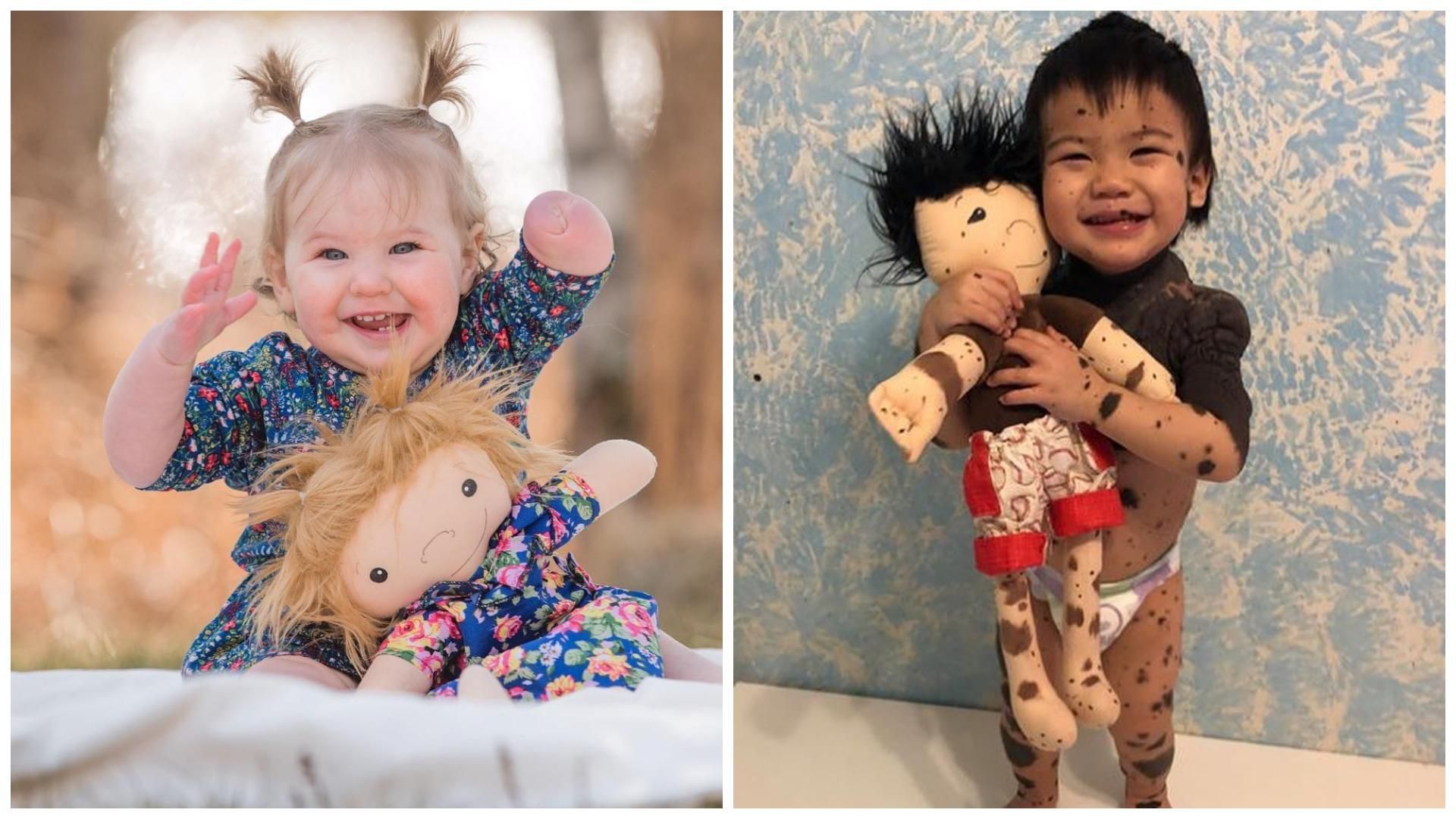 Майстриня виготовляє іграшки для дітей з фізичними відмінностями Майстриня виготовляє іграшки для дітей з фізичними відмінностями