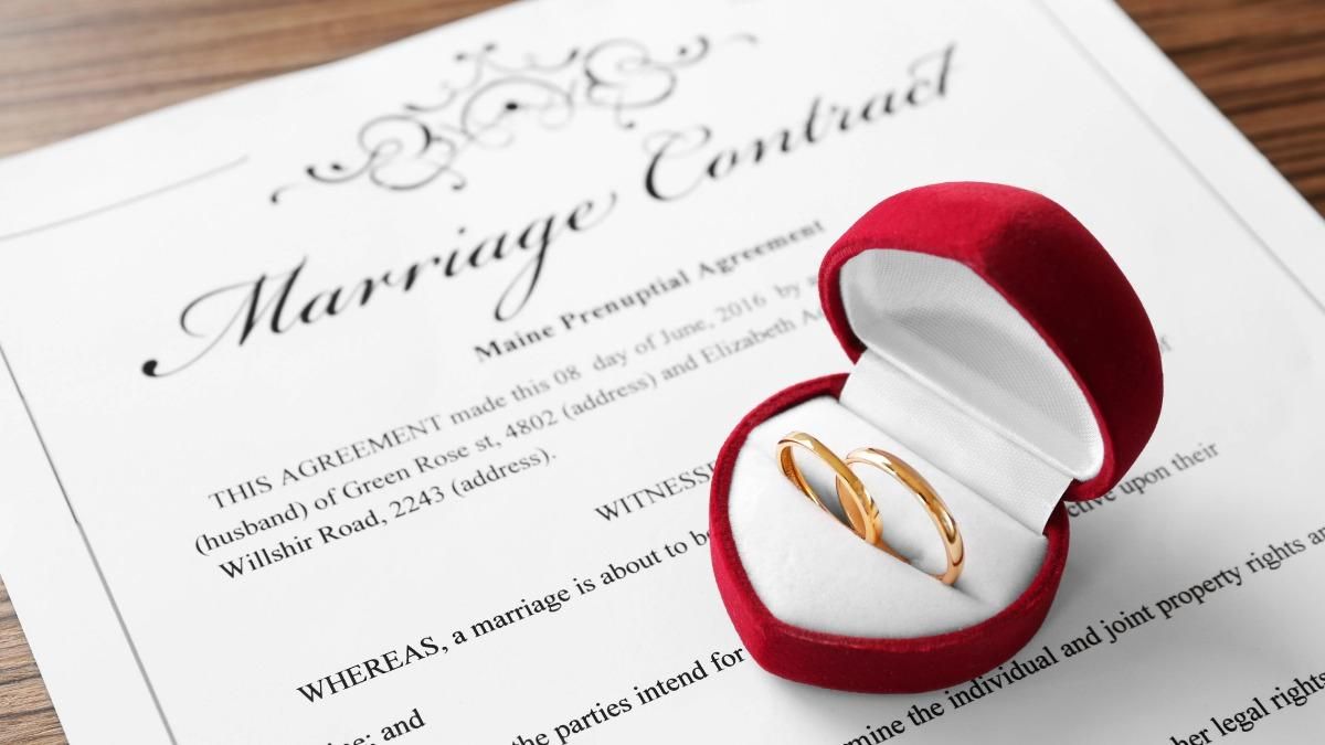 Чому потрібно підписувати шлюбний контракт: 5 причин від адвоката