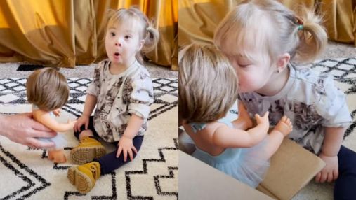 "Я розплакалася від щастя": мама показала емоційну реакцію доньки з синдромом Дауна на подарунок