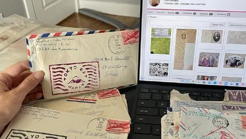 Жінка повернула сім'ї загублені листи часів Другої світової: на неї чекав сюрприз 