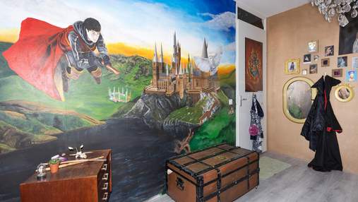 Женщина превратила комнату дочери в Хогвартс: невероятные фото
