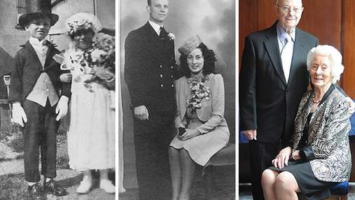 Вечная любовь: семейные пары сделали одинаковые фото через десятки лет