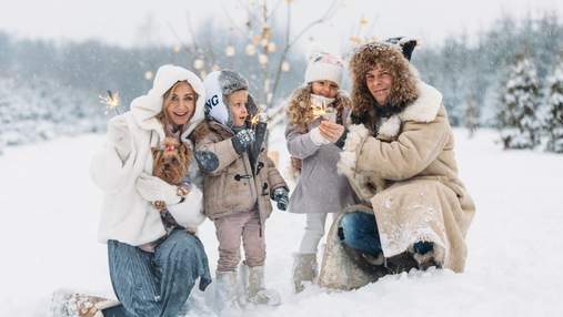Идеи оригинальных и милых семейных фотосессий на зиму: волшебная фотоподборка